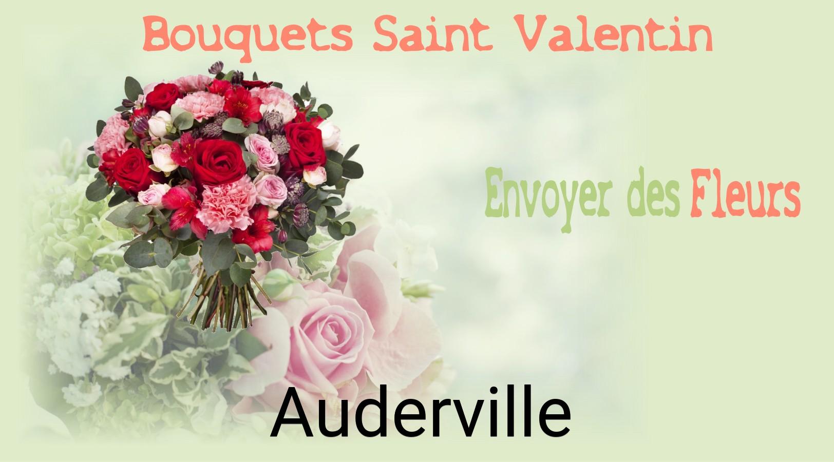 Roses de Saint-Valentin livrées à Auderville